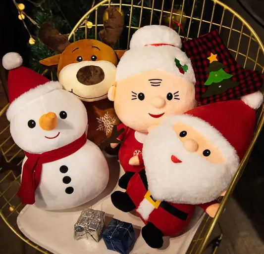 Plush Christmas Companions