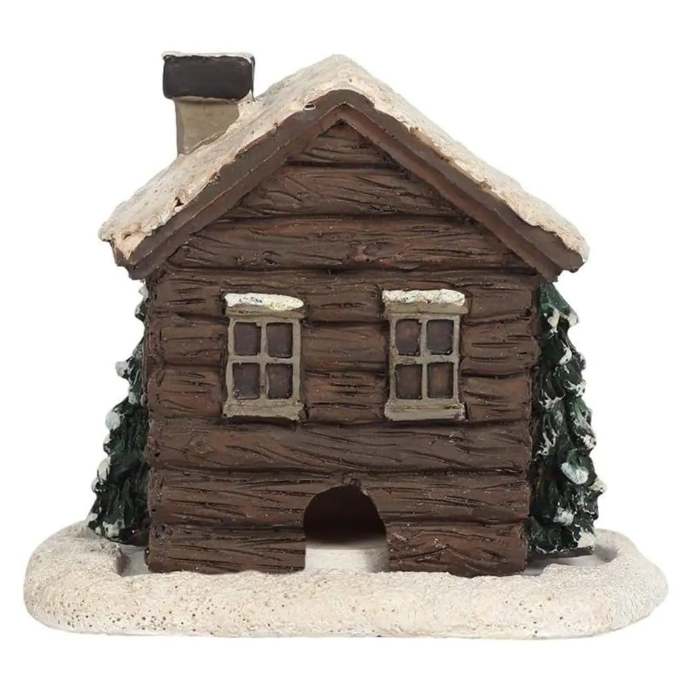 Winter Cabin Incense Burner