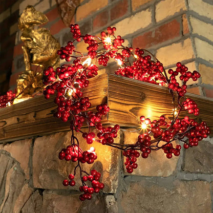 Winter Berry Christmas Garland