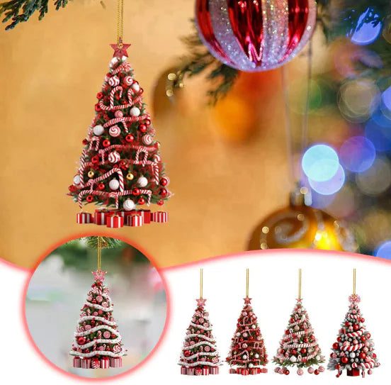 Peppermint Bliss Christmas Tree Ornament